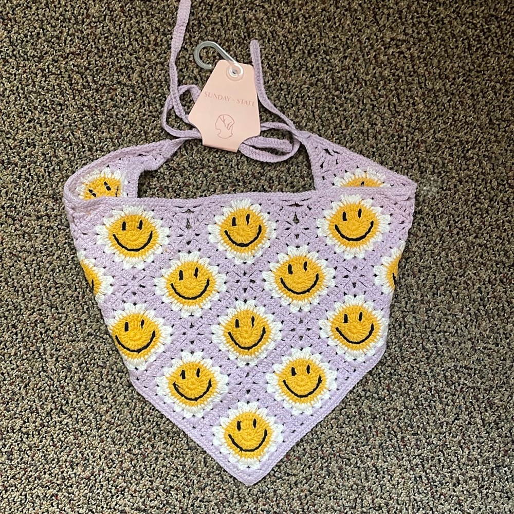 Sunday State Smiley Headscarf